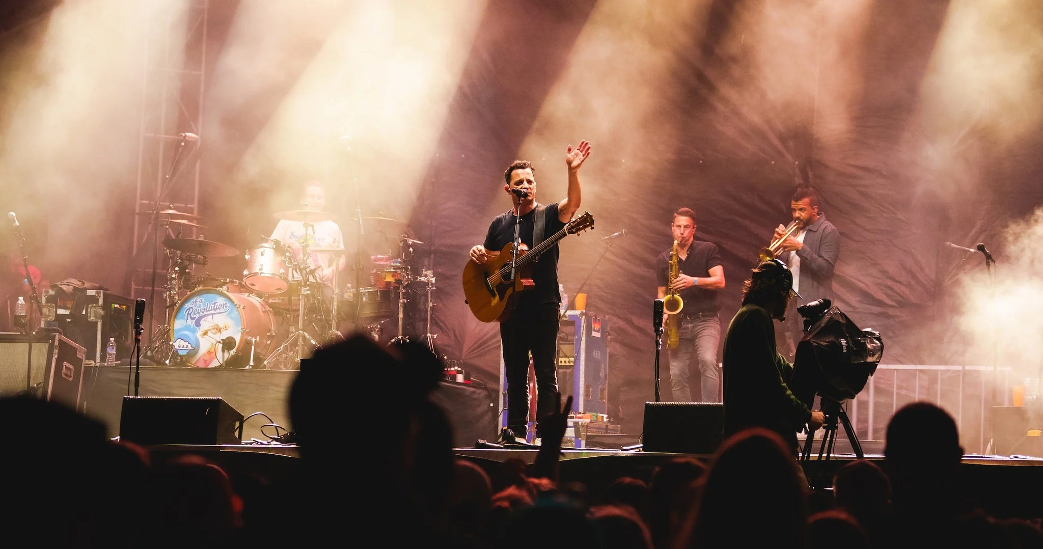 O.A.R. on stage